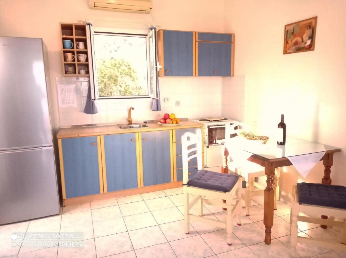 Evangelia House Sea View Apartments Agia Pelagia  المظهر الخارجي الصورة