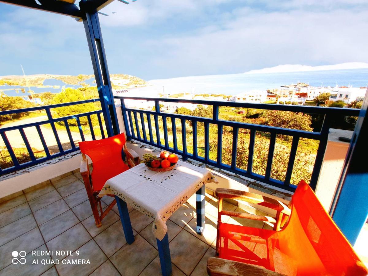 Evangelia House Sea View Apartments Agia Pelagia  المظهر الخارجي الصورة
