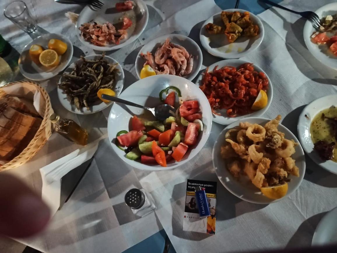 Evangelia House Sea View Apartments Agia Pelagia  المظهر الخارجي الصورة