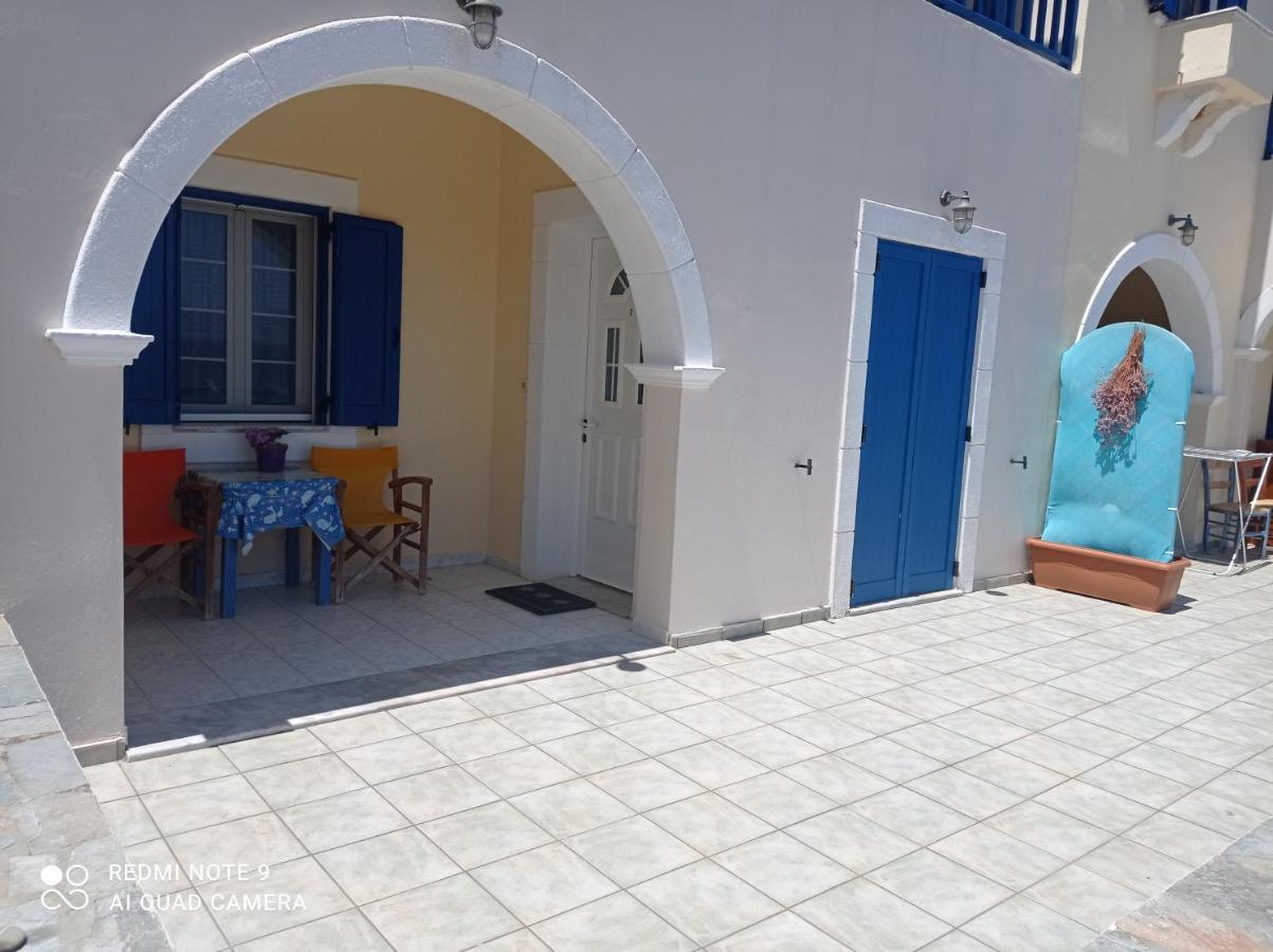 Evangelia House Sea View Apartments Agia Pelagia  المظهر الخارجي الصورة
