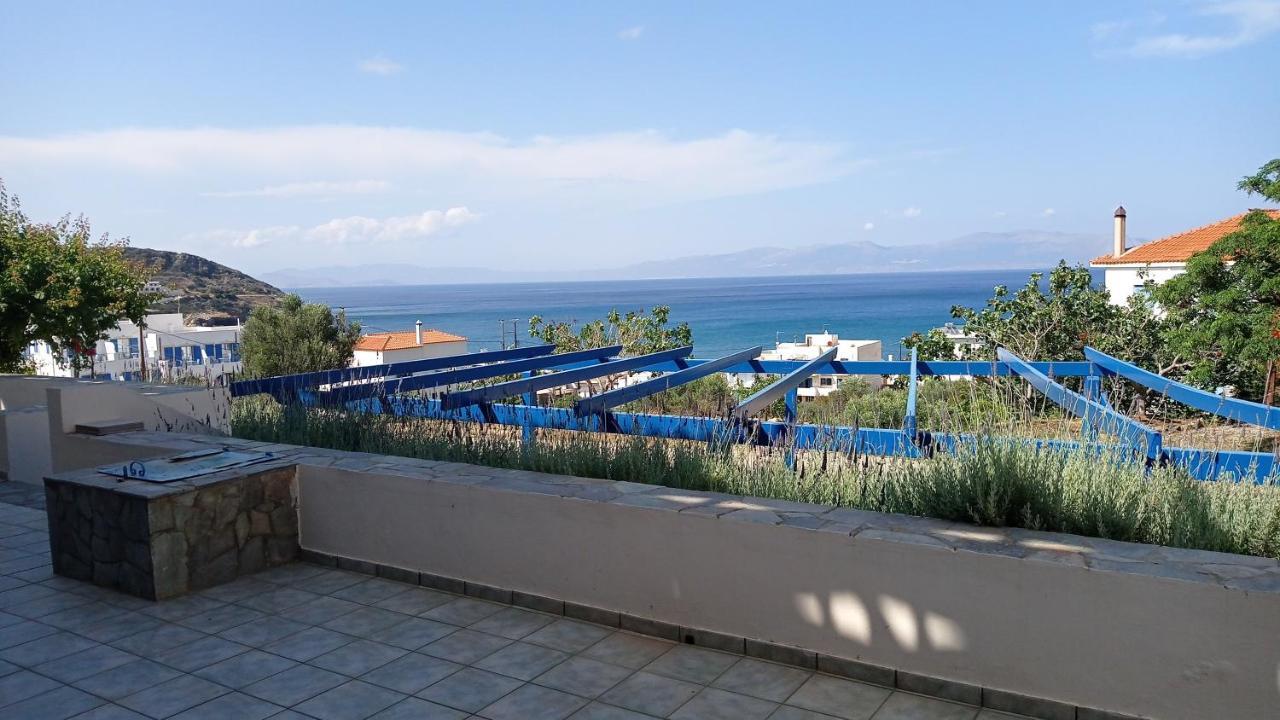 Evangelia House Sea View Apartments Agia Pelagia  المظهر الخارجي الصورة