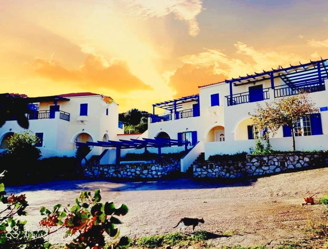 Evangelia House Sea View Apartments Agia Pelagia  المظهر الخارجي الصورة