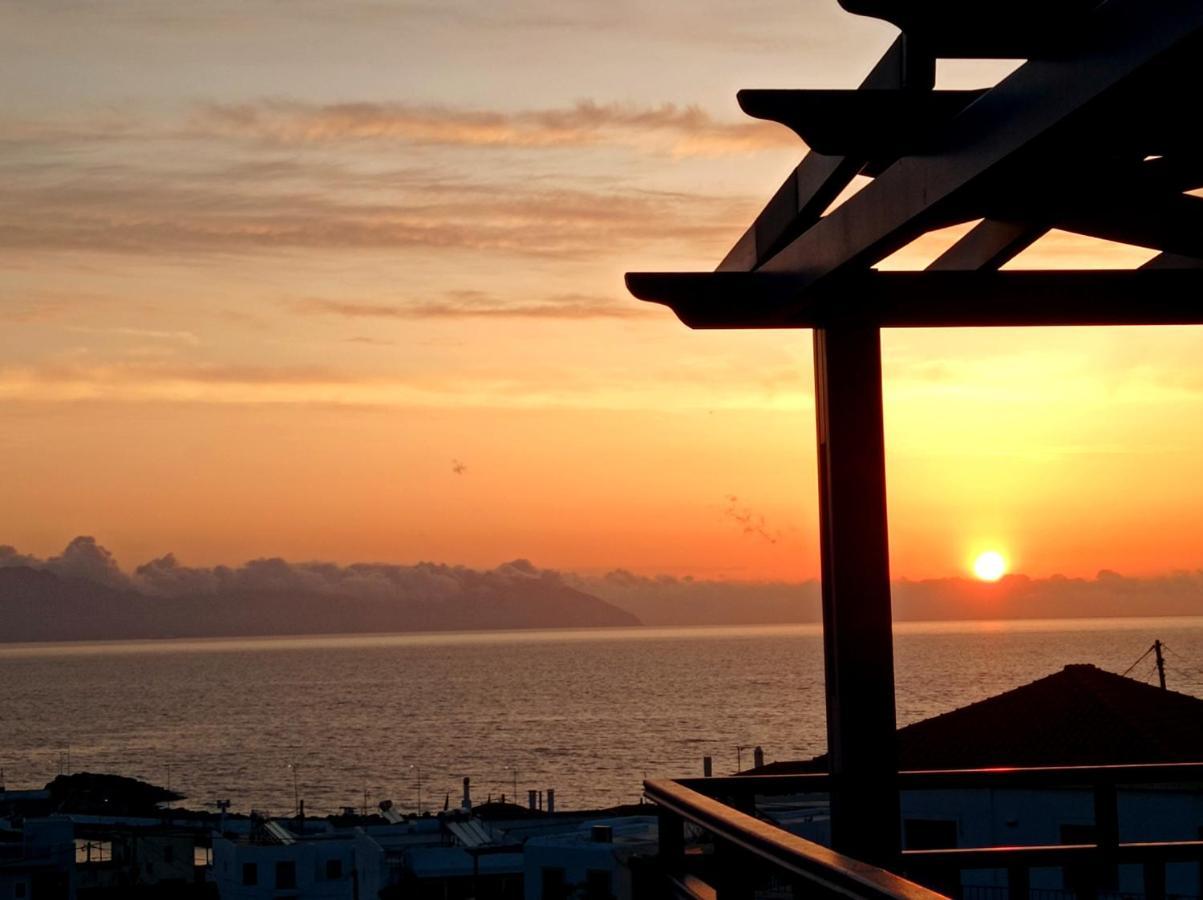 Evangelia House Sea View Apartments Agia Pelagia  المظهر الخارجي الصورة