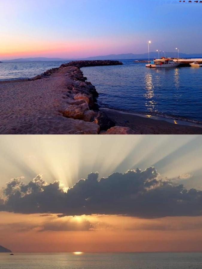 Evangelia House Sea View Apartments Agia Pelagia  المظهر الخارجي الصورة